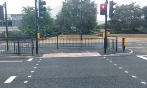 Metal security railings Midlands